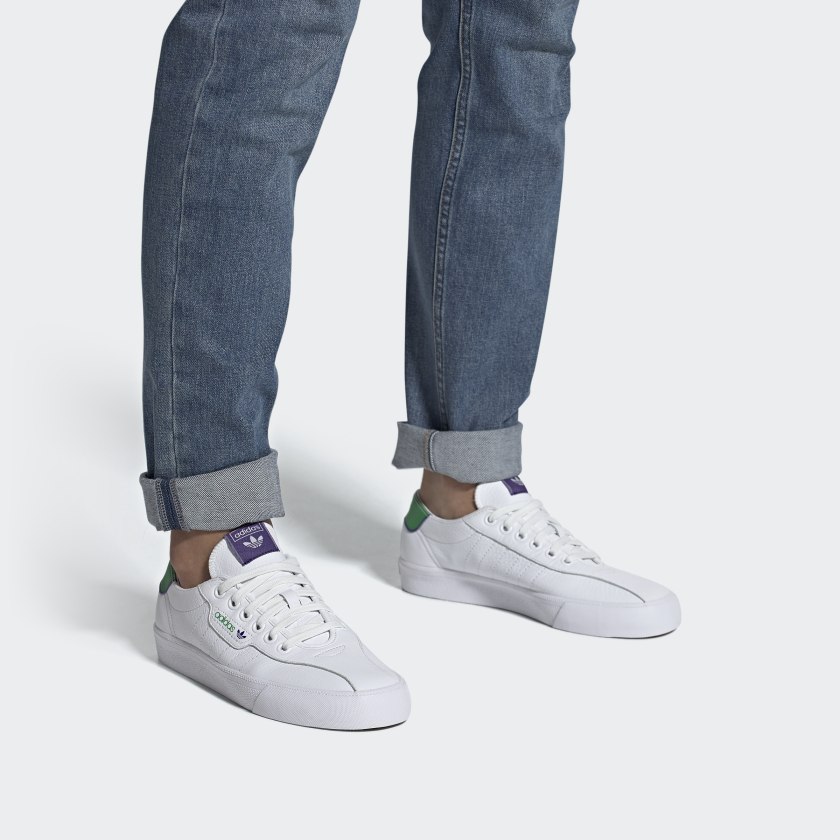 Sizing 아디다스 오리지널 러브 세트 슈퍼 '화이트 그린 퍼플' (Adidas Originals Love Set Super '화이트 그린 퍼플') FV9711