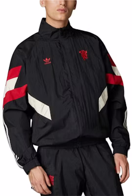 adidas Originals Manchester SS24 Jaket Track Top Retro Colorblock Hitam Pria IS6525 Shop adidas Originals Manchester SS24 Jaket Track Top Retro Colorblock Hitam Pria IS6525