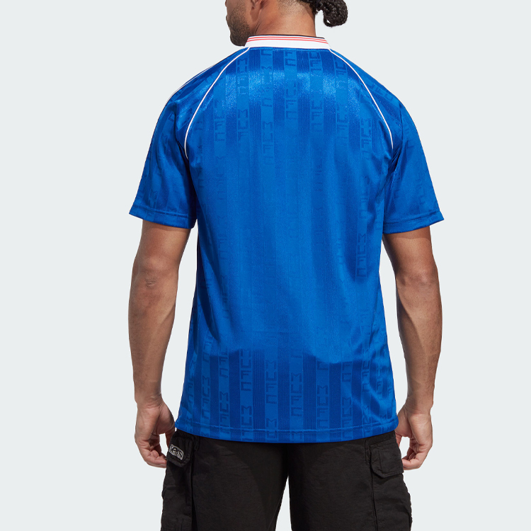 Shop 阿迪达斯Originals曼联1988-90复古足球蓝色第三客场球衣 IP5544