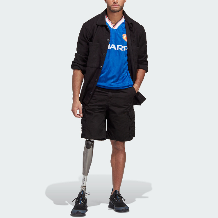 Purchase 阿迪达斯Originals曼联1988-90复古足球蓝色第三客场球衣 IP5544