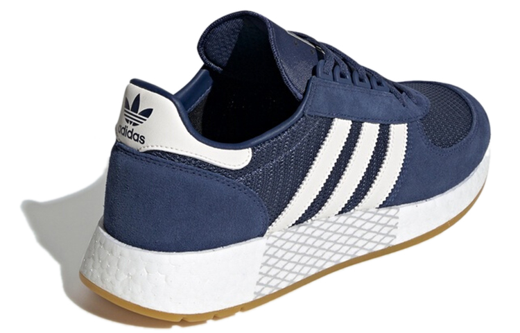 Shop adidas Marathon Tech 'Tech Indigo Off White Gum' Kasut EF4394