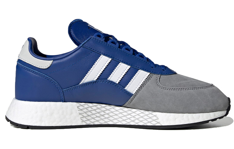 Order adidas Marathon Tech 'Biru Diraja Putih Awan Kelabu Tiga' Kasut Sukan EF4395