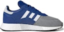 Order adidas Marathon Tech 'Biru Diraja Putih Awan Kelabu Tiga' Kasut Sukan EF4395