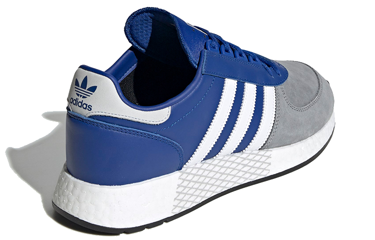 Shop adidas Marathon Tech 'Biru Diraja Putih Awan Kelabu Tiga' Kasut Sukan EF4395