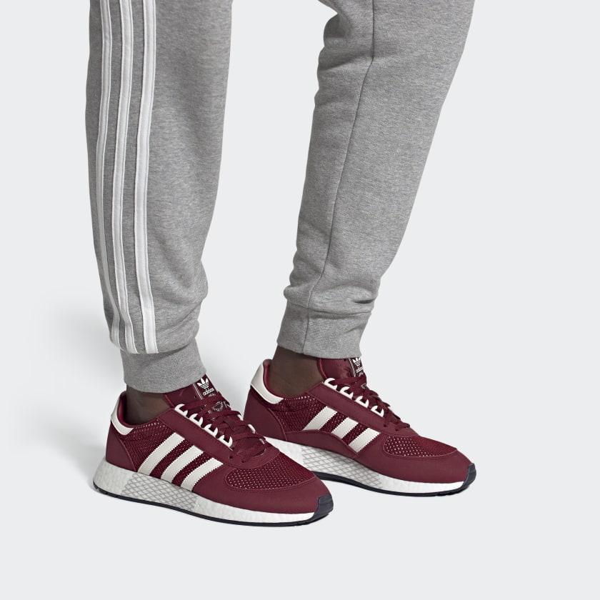 Sizing 阿迪达斯三叶草 Marathon Tech 红白配色 EF4400