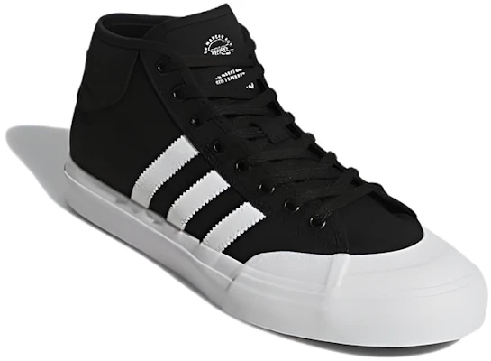 adidas originals Match Court Mid 舒適耐磨休閒板鞋 黑白 Lookbook adidas originals Match Court Mid 舒適耐磨休閒板鞋 黑白
