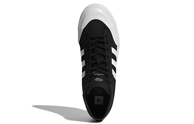 Purchase adidas originals Match Court Mid 舒適耐磨休閒板鞋 黑白