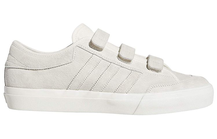 Order adidas originals Matchcourt CF 魔法貼 耐磨防滑 低筒休閒板鞋 白灰色