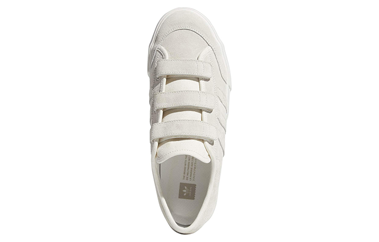 Purchase adidas originals Matchcourt CF 魔法貼 耐磨防滑 低筒休閒板鞋 白灰色
