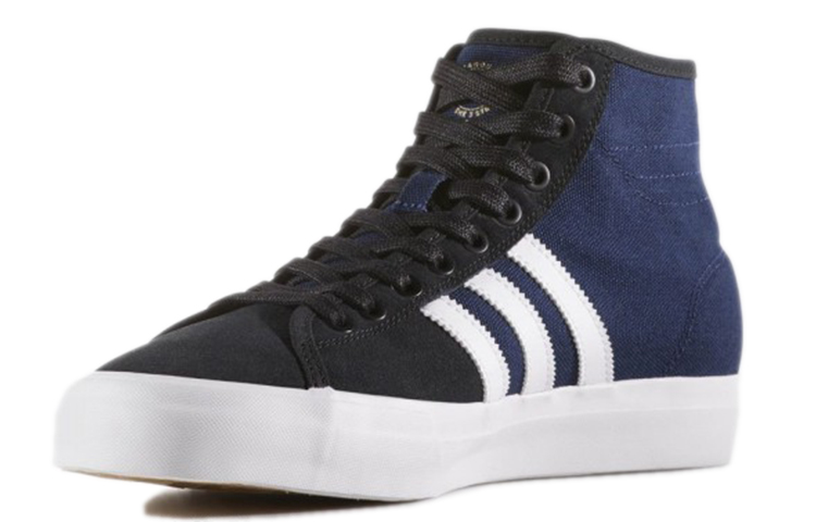 Lookbook アディダス マッチコート ハイ RX 青白 BY3993