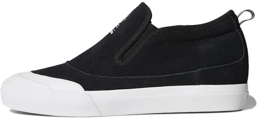 adidas originals Matchcourt Mid Slip 耐磨防滑 中幫休閒板鞋 黑白 Buy adidas originals Matchcourt Mid Slip 耐磨防滑 中幫休閒板鞋 黑白