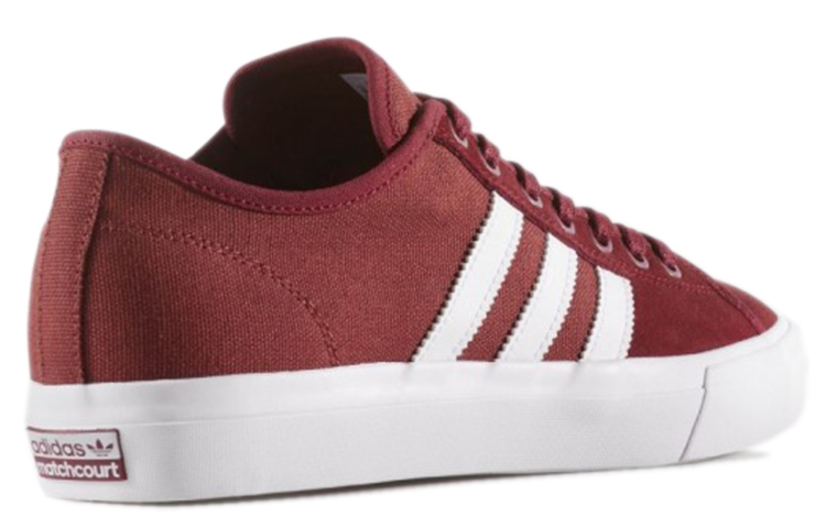 Shop adidas originals Matchcourt Rx 休閒 耐磨防滑 低筒 滑板鞋 男款 紅白