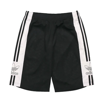 Adidas Originals Mesh Outline Black Breathable Athletic Shorts DV3184