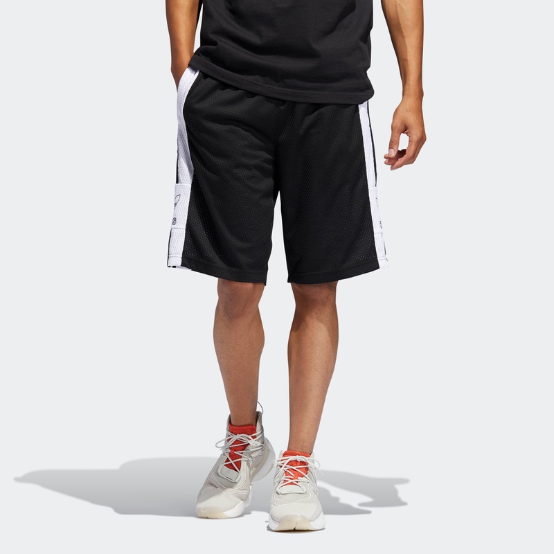 Shop Adidas Originals Mesh Outline Negro Shorts Deportivos Transpirables DV3184