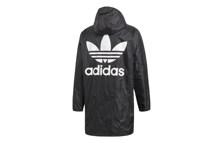 adidas Originals Mid-Length Casual Jacket Black CW1317