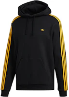adidas Originals Mini Shmoo Pullover Hoodie Striped Sweater Black EC7325 adidas Originals Mini Shmoo Pullover Hoodie Striped Sweater Black EC7325