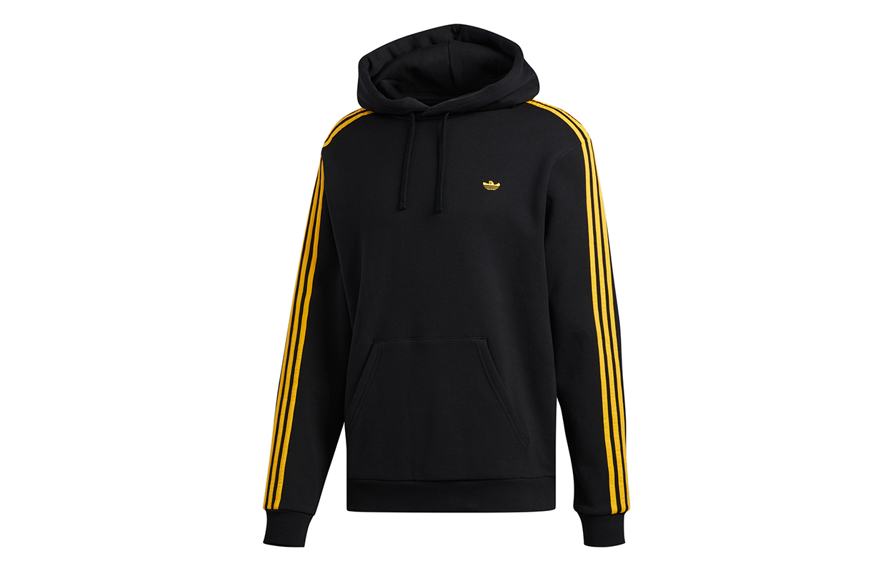 adidas Originals Mini Shmoo Pullover Hoodie Striped Sweater Black EC7325 圖 2