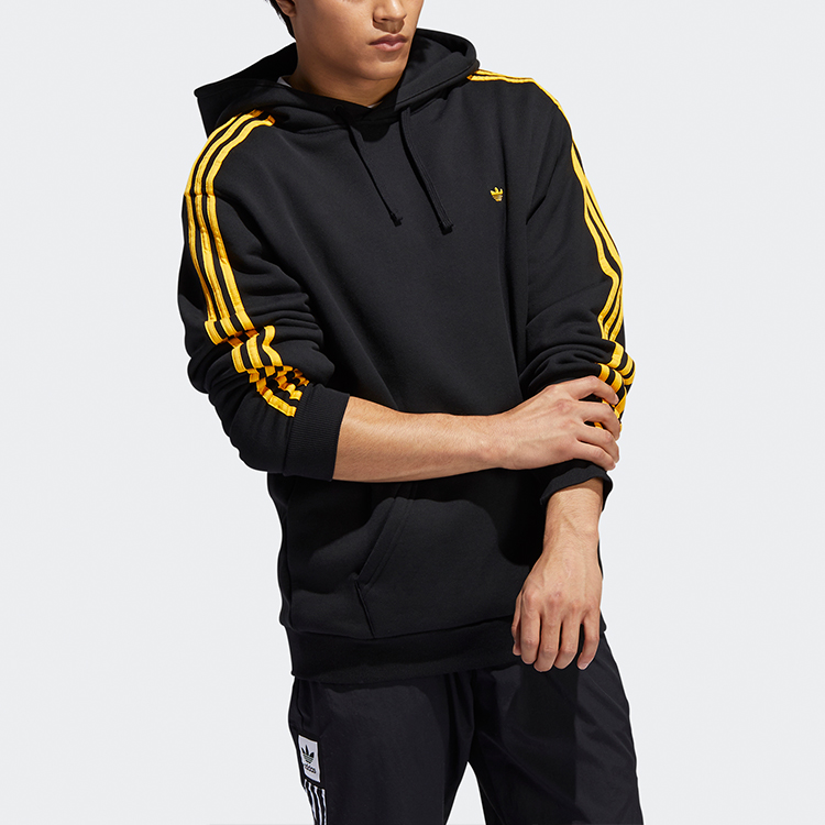 adidas Originals Mini Shmoo Pullover Hoodie Striped Sweater Black EC7325 圖 6