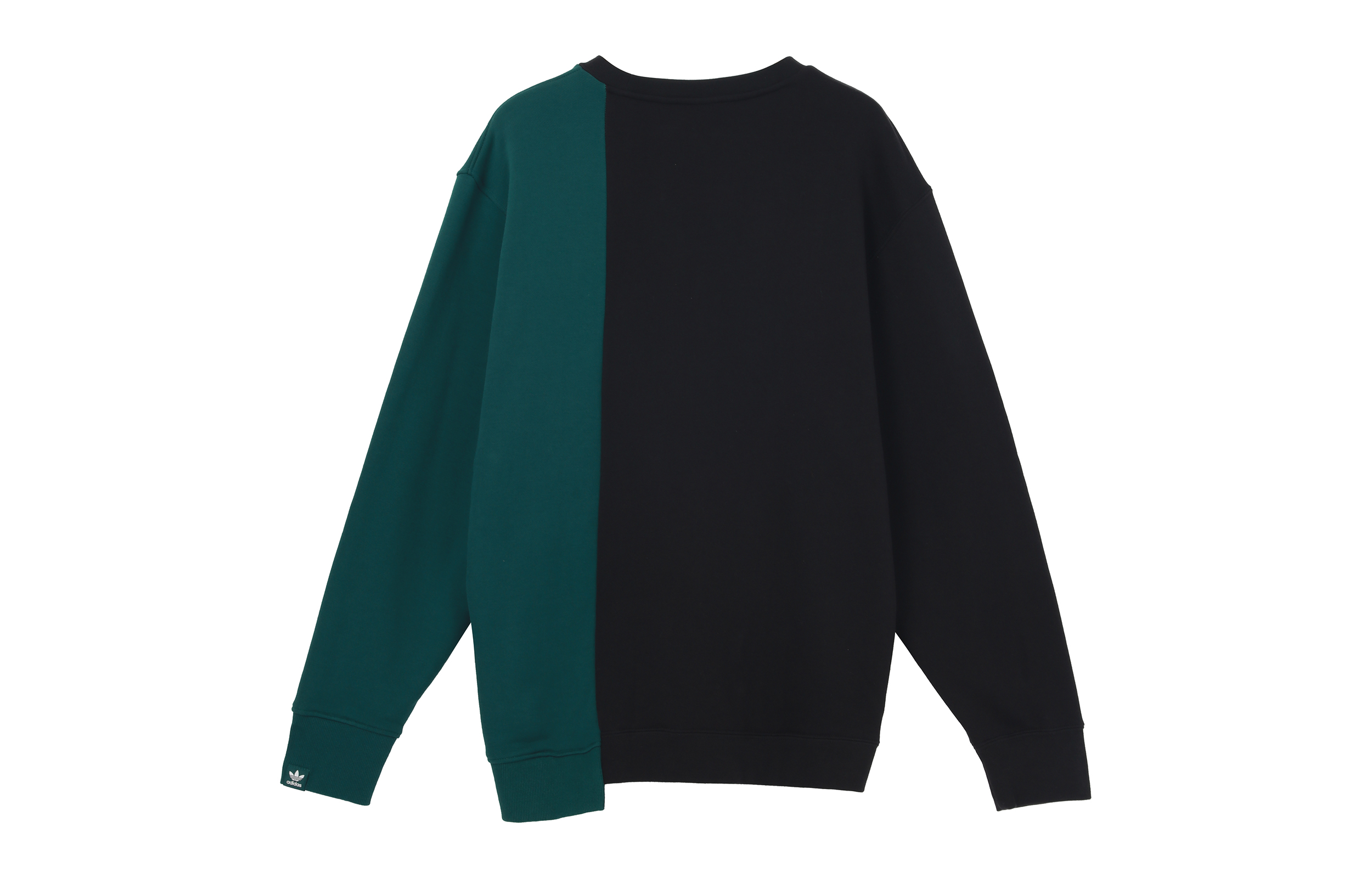 Lookbook adidas Originals 現代復古徽標黑色男款圓領套頭衫 HC0379