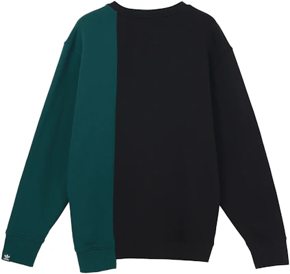 adidas Originals 現代復古徽標黑色男款圓領套頭衫 HC0379 Lookbook adidas Originals 現代復古徽標黑色男款圓領套頭衫 HC0379