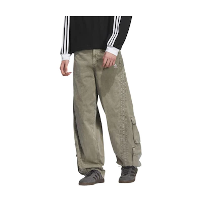 adidas Originals Multi Pocket Pant Olive Green Casual Unisex Sports Pants. KE0467