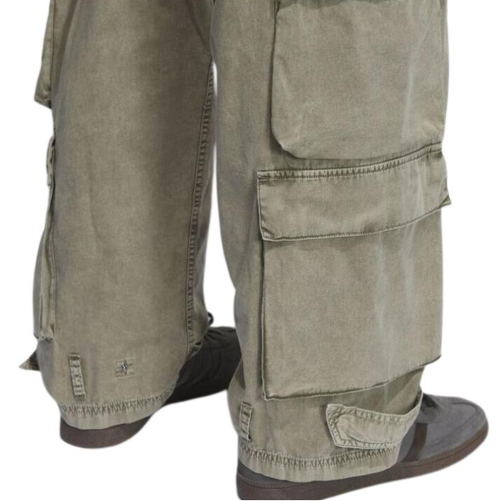 Details for Pantalones Deportivos Unisex Adidas Originals Multi Pocket Verde Oliva Casual. KE0467