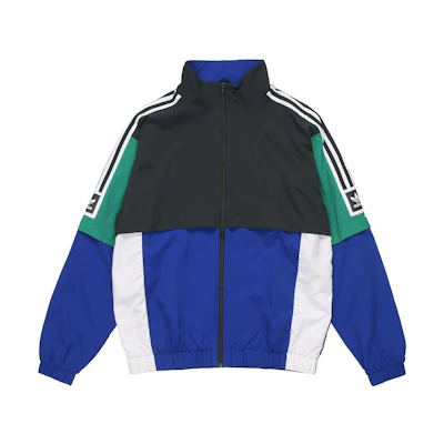 Adidas Originals Multicolor Retro Windbreaker Jacket Blue/Black for Men EC7329