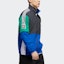 Sizing Adidas Originals 男款復古多彩風衣外套 藍/黑 EC7329