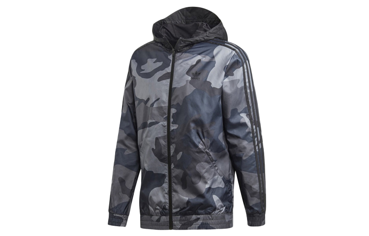 adidas Originals Multicolor Running Training Hoodie Jacket FH6873