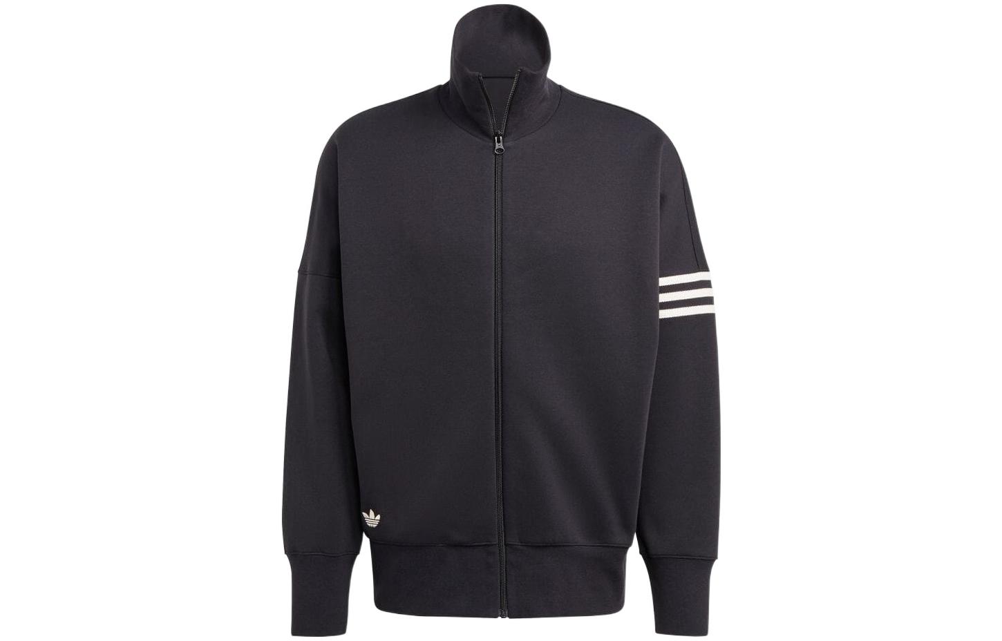 adidas Originals Neuclassics Retro 3-Stripes Track Jacket Black Men’s HR8695
