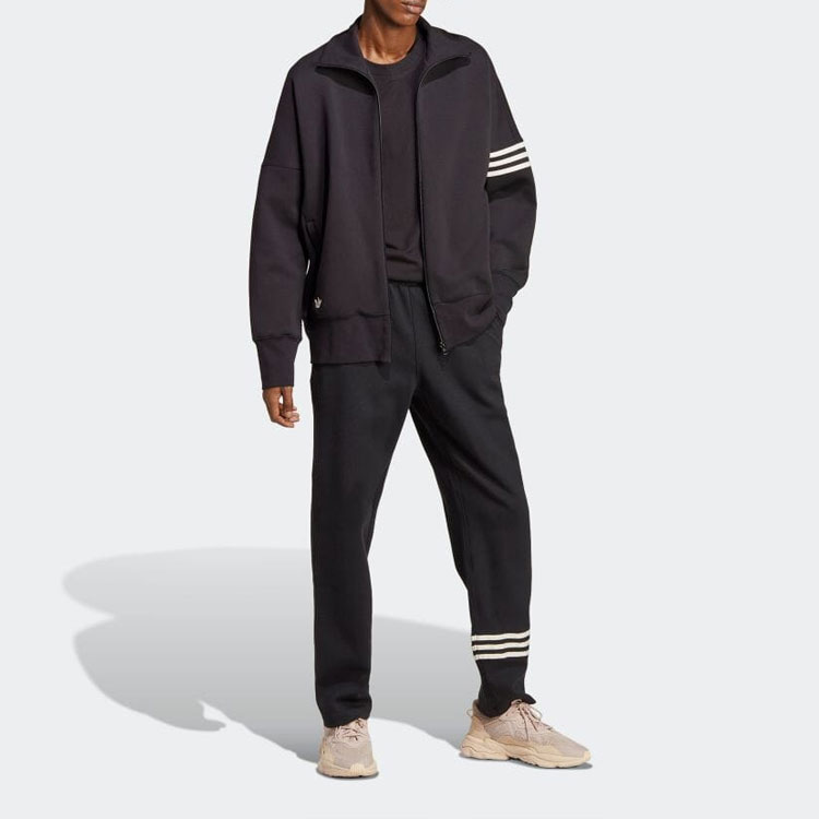 adidas Originals Neuclassics Retro 3-Stripes Track Jacket Black Men’s HR8695 圖 3