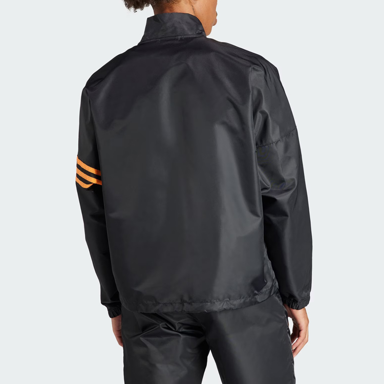 adidas Originals Neuclassics Track Jacket Retro 3-Stripes Black Outerwear II5789 圖 4