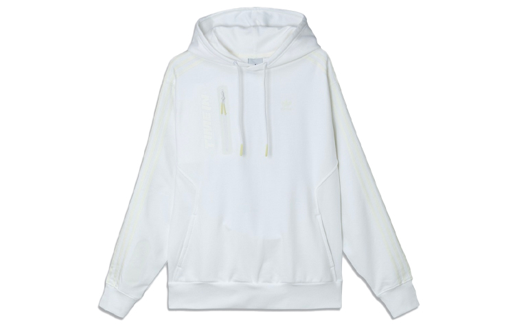 adidas Originals Ninja White Hoodie Casual Pullover Sweatshirt GP2312
