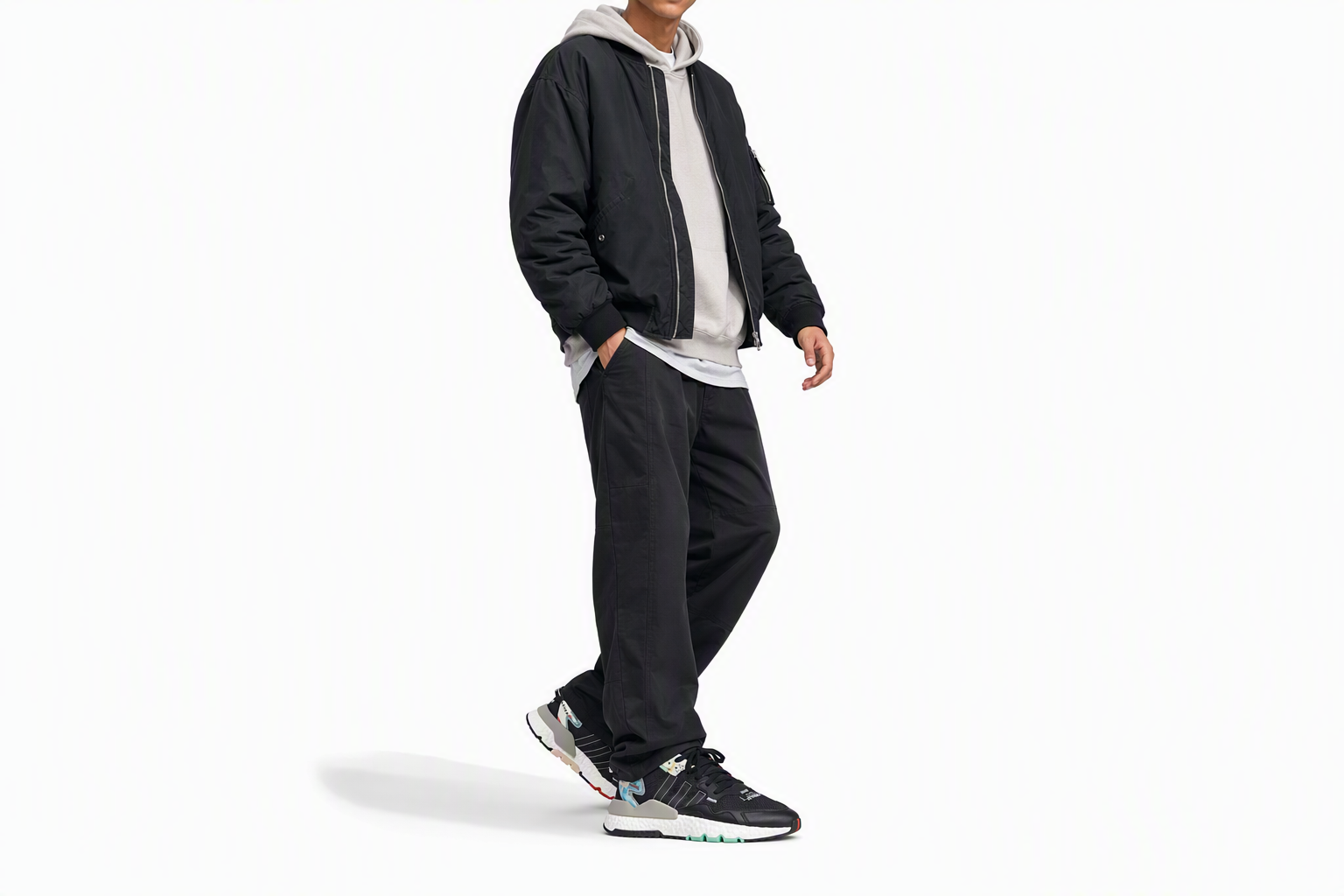 Order adidas originals Nite Jogger 'Black' GW4228
