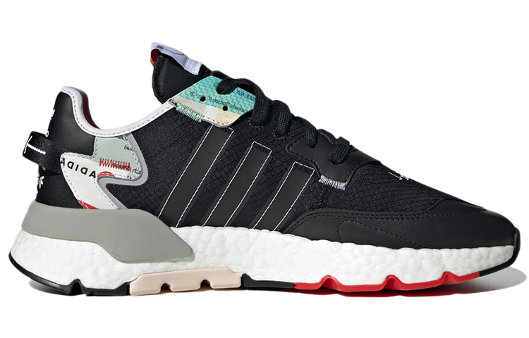 Lookbook adidas originals Nite Jogger 'Black' GW4228