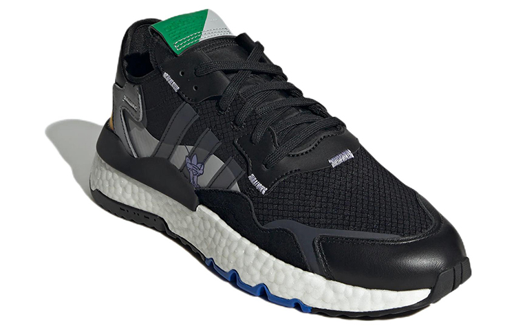 adidas Originals Nite Jogger ‘Black Grey Orange Green’ GX2184