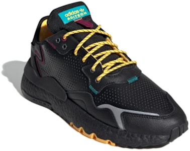 阿迪达斯三叶草 Nite Jogger '黑蓝灰' FX8722 Lookbook 阿迪达斯三叶草 Nite Jogger '黑蓝灰' FX8722