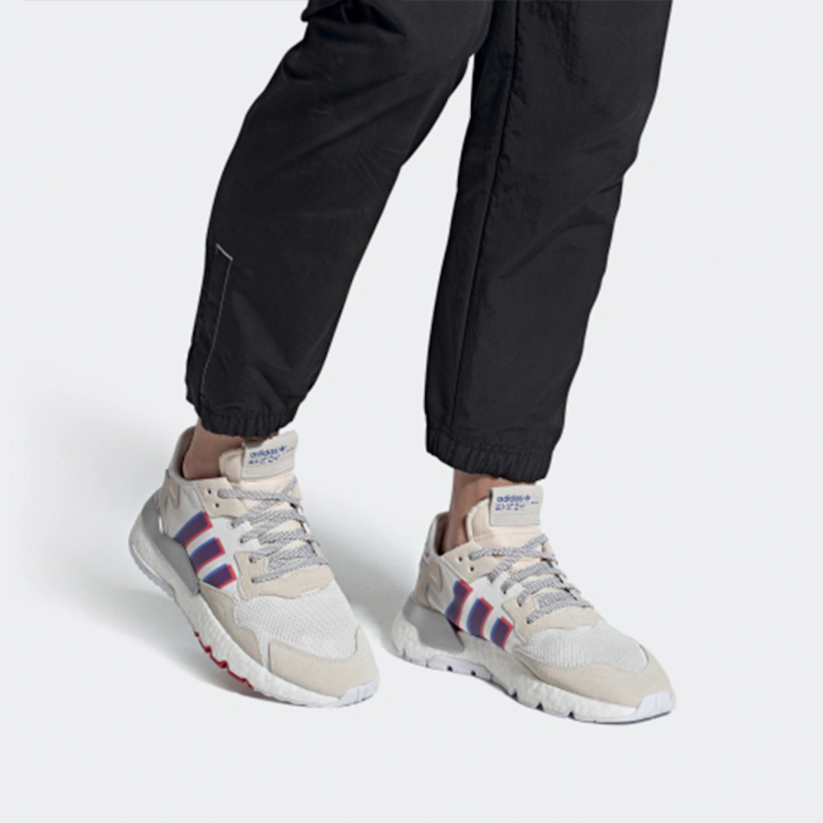 adidas originals Nite Jogger 'Blue Red Gray' FY3233
