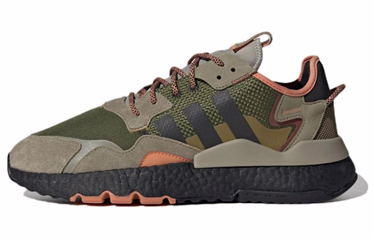 adidas originals Nite Jogger 'Brown Dark Green'