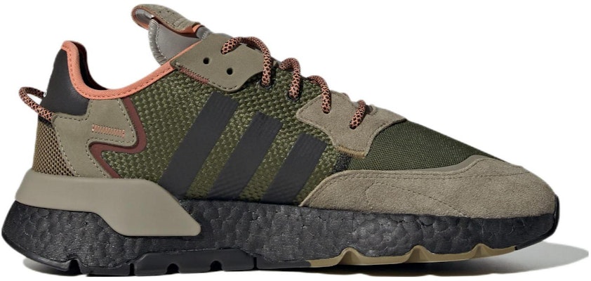 adidas Originals Nite Jogger 'Coklat Hijau Gelap' GY0018 Order adidas Originals Nite Jogger 'Coklat Hijau Gelap' GY0018