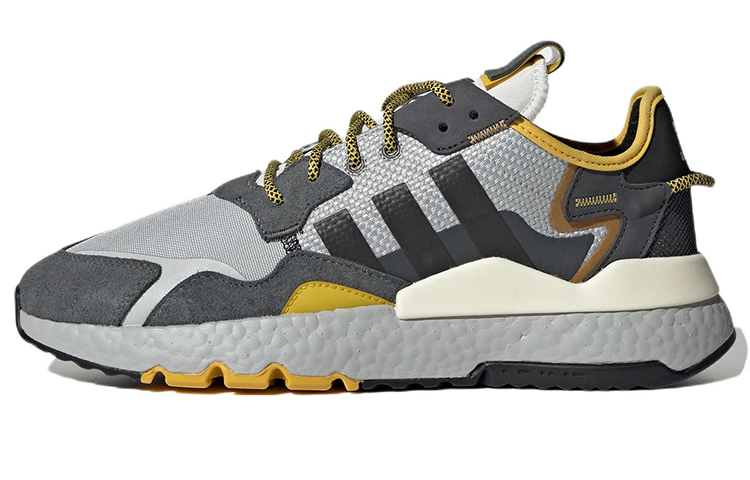 adidas originals Nite Jogger 'Cream Grey Black Yellow' GY0019