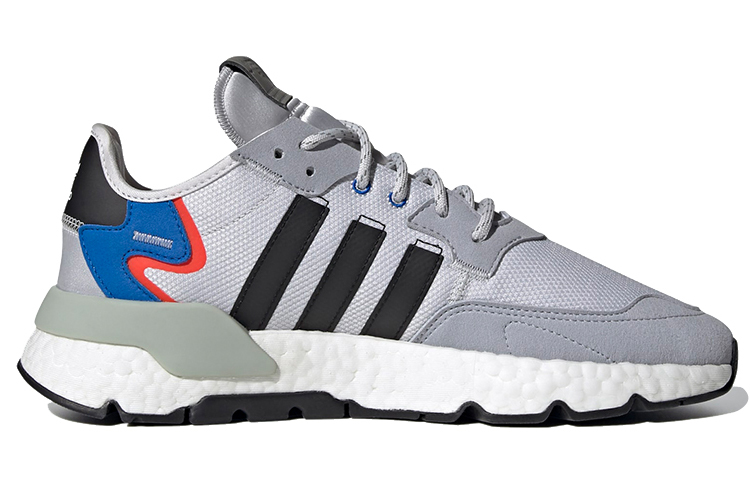 adidas NITE JOGGER ‘Gray Black White’ FX6835