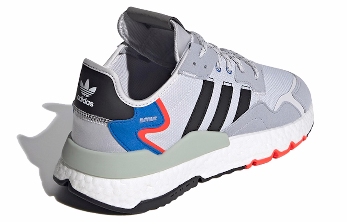 adidas NITE JOGGER 'Gray Black White' FX6835