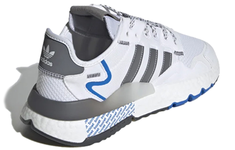 Lookbook 阿迪达斯三叶草 Nite Jogger "灰白蓝" FV6624