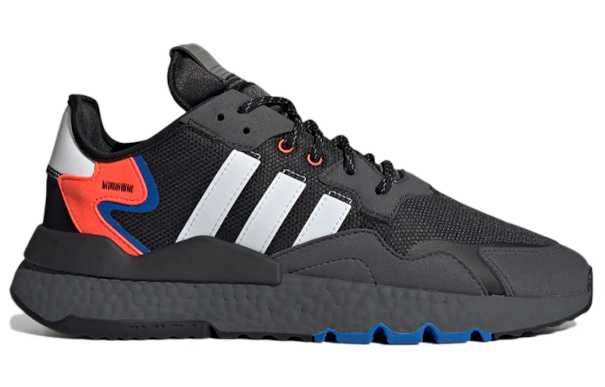 adidas NITE JOGGER 'Gray White Red' FX6834