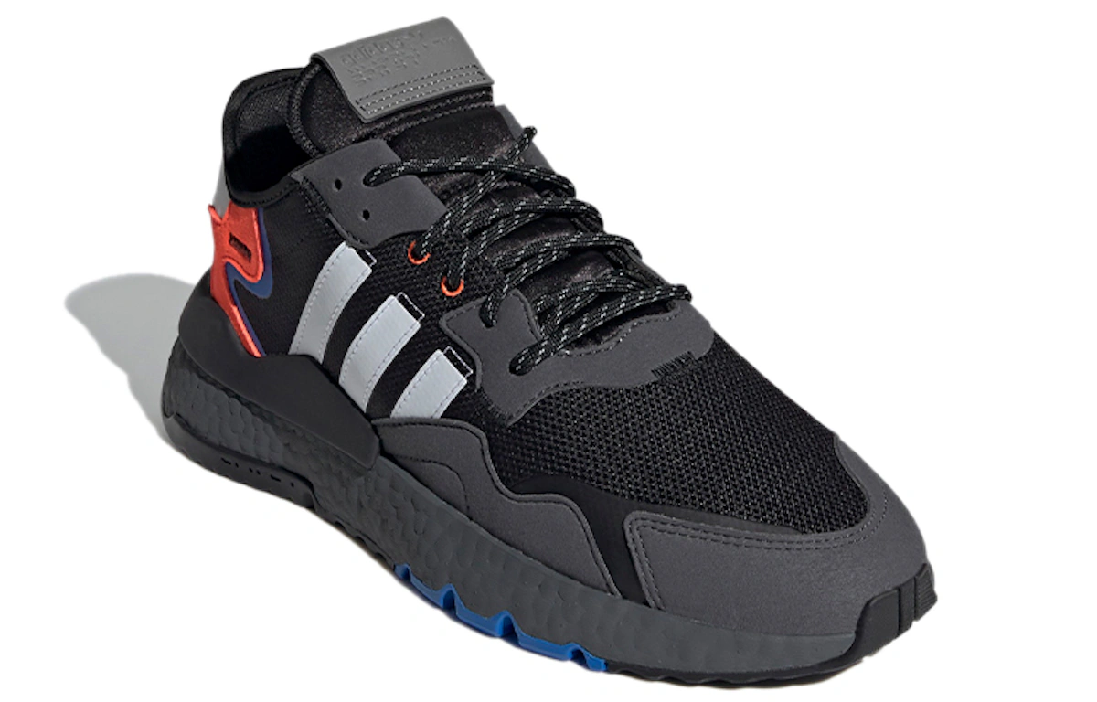 adidas NITE JOGGER 'Gray White Red' FX6834