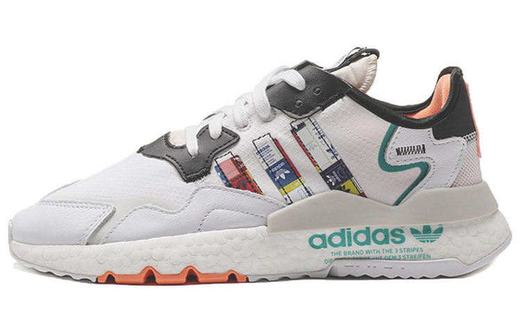 adidas originals Nite Jogger Boost ‘Grey Black Green’ FX3811