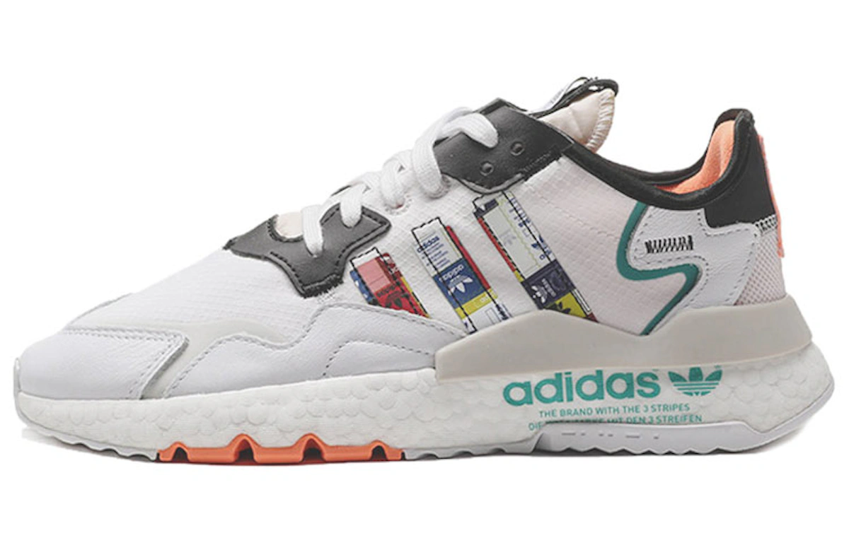 adidas originals Nite Jogger Boost 'Grey Black Green' FX3811