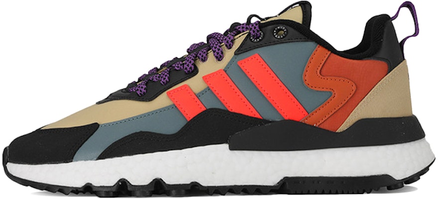 阿迪达斯三叶草 Nite Jogger 橙色/黑色/紫色 FZ3664 Buy 阿迪达斯三叶草 Nite Jogger 橙色/黑色/紫色 FZ3664