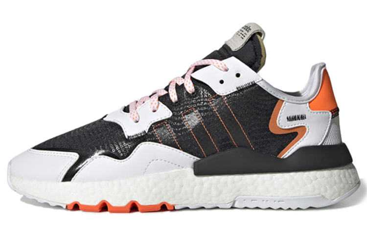 adidas originals Nite Jogger Cloud White/Core Black/Solar Orange FU6842 Nicesnk